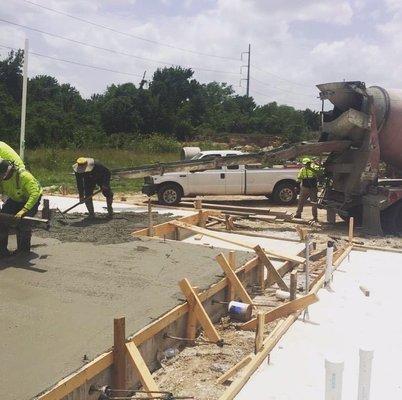 We make it happen ! Thanks for the opportunity to serve you  #discountconcrete #workinghard4you #houstontx