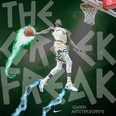 Giannis Antetokounmpo  THE GREEK FREAK Nike ad