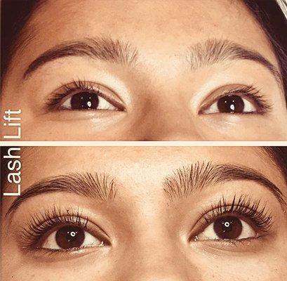 Keratin lash lift