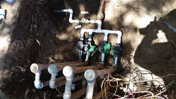 Irrigation re pipe