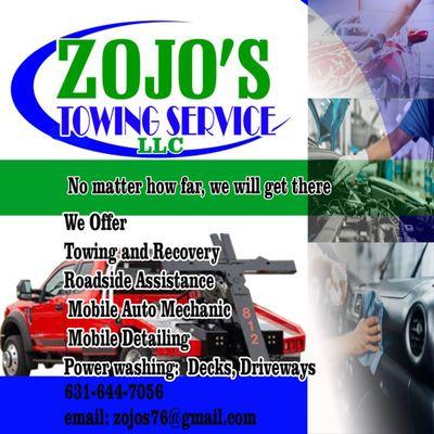 Zojos Towing Service