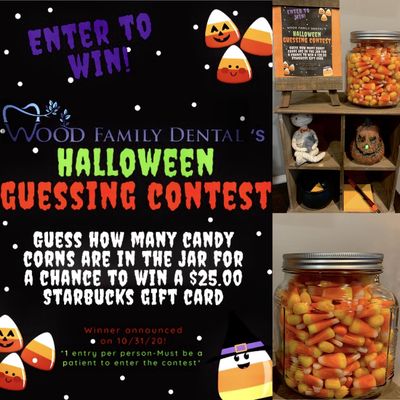 Who will be our lucky winner in our Halloween guessing contest this year?