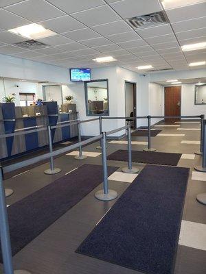 Our teller line and lobby