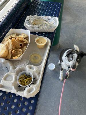 Nachos and tacos