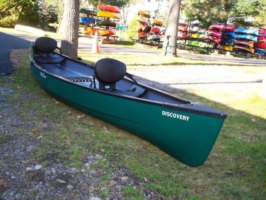 Canoe sales and rentals