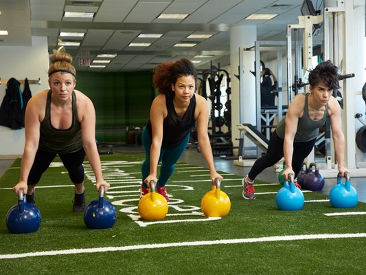 AquaCenter fourth floor Fitness Center turf