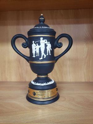 Vintage golf trophy