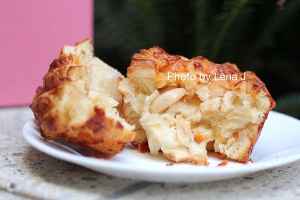 Inside of Cheesy Garlic Pull-Apart ($5) - super crispy texture, especially the surface. Very garlicky and buttery. Has garlic cloves inside!