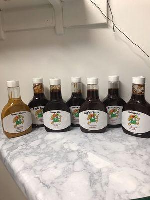 Our signature flavored barbecue sauces