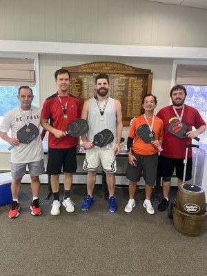 Pickleball Tournament winners