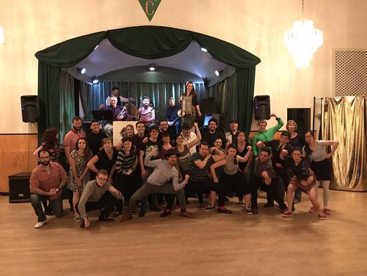 Grand opening lindy hop class! Super fun :)