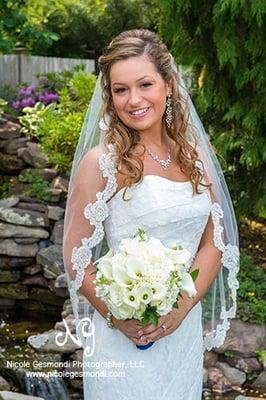 Hair and Makeup on this beautiful Bride!