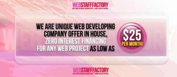 web staff factory financing