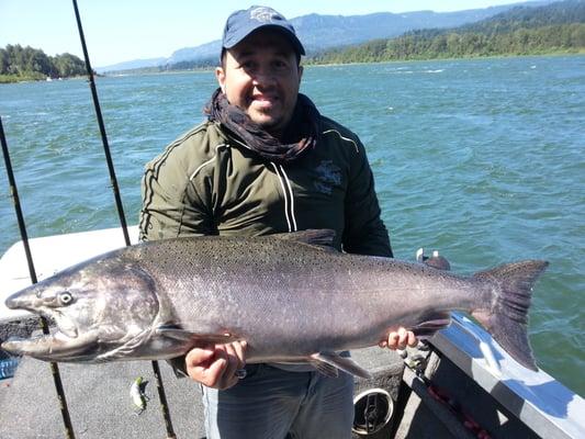 Fall Chinook Salmon Fishing on the Columbia River