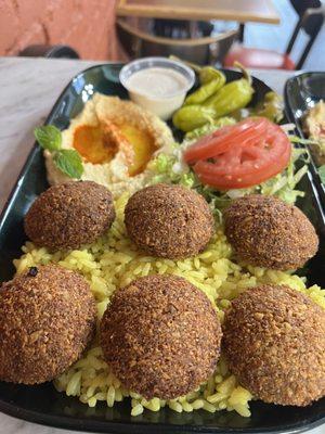 Falafel plate