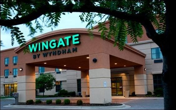 The Meridian is connected to the Wingate by Wyndham.