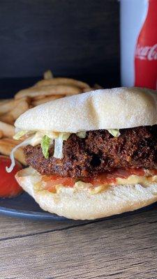 Falafel Burger combo