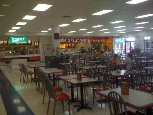 The food court