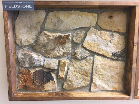 Now new line of natural stone veneer