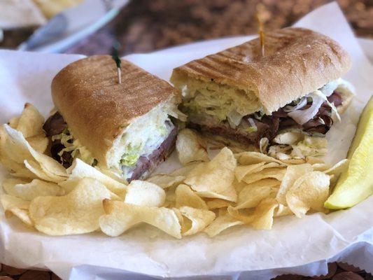 London Broil Beef and Blue