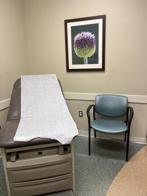 Physician exam room