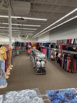 Clothing section