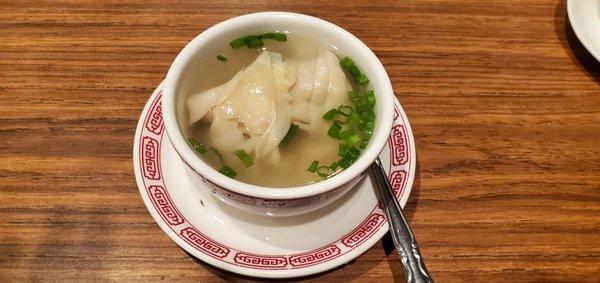 Wonton soup