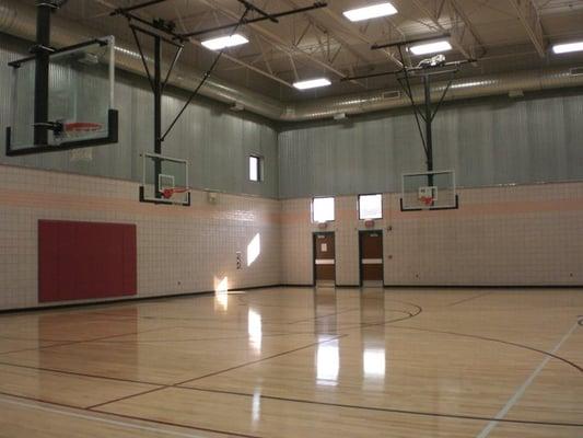 a nice big gymnasium