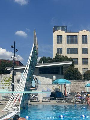 Climbing wall