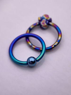 Anodized rings