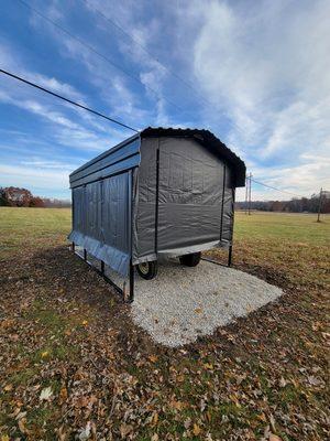 Forget the tractor shed... look at that sky.