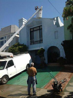 Residential Powerwash in san Francisco