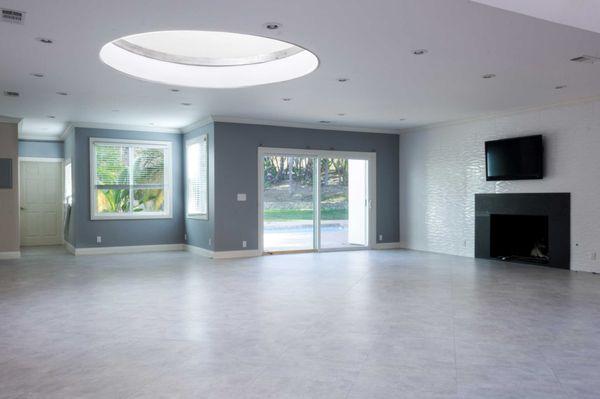 Open Space Skylight Interior Real Estate Beverly Hills