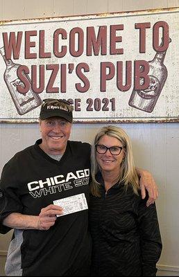 Congratulations to the winner of 2 tickets to Chicago. Enjoy the show Chris Scannel