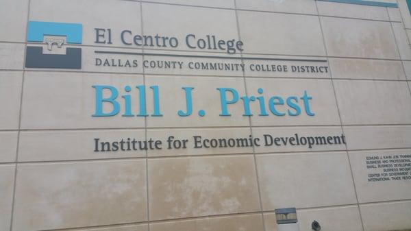 Dallas College Bill J. Priest Institute