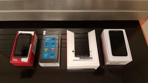 We have many smartphones in stock, stop by and check out our selection.