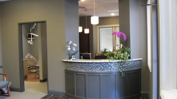 Front desk of Catton Dentistry