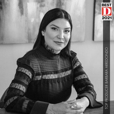 Barbara Arredondo voted D Magazine Best Real Estate Agents and Top Producers 2021.