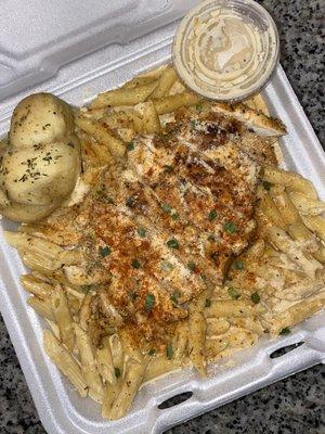 Cajun chicken pasta