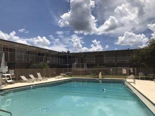 Such a luxurious pool at Masters Inn Resort, Seffner / Mango, Florida