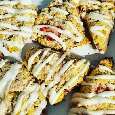 Strawberry Scones