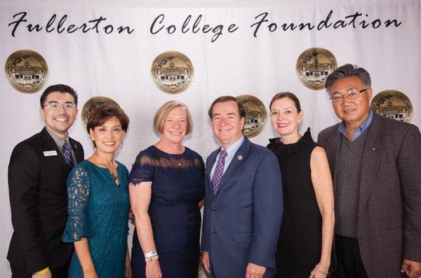 Outpouring of Community Support - Congressman Ed Royce and Young Kim.