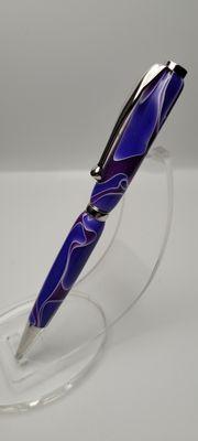 Acrylic ballpoint twist pen