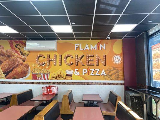 Flamin Chicken & Pizza