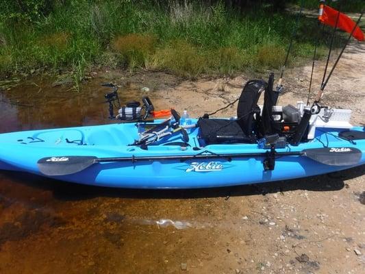 Couldn't wait to get my new Outback on the water.