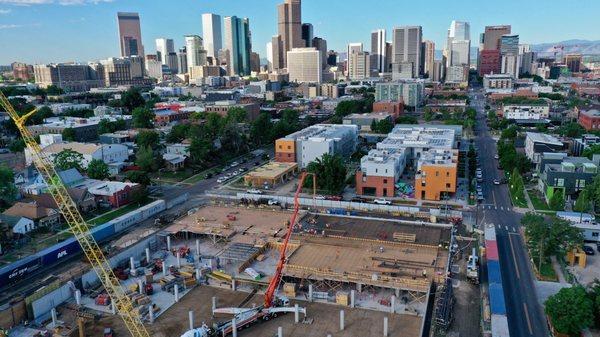 Brundage-Bone at RINO Apartments Project, Denver 2020