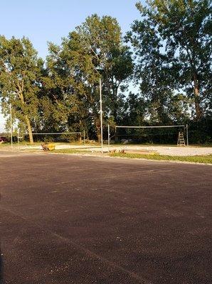 Sand Volleyball courts!