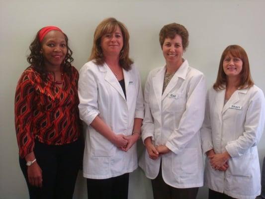 Our friendly staff includes De Kabbaj, Bobbie Horne, H.I.S., Gail Rochlin, PhD, Sharon Welch, T.H.I.S.