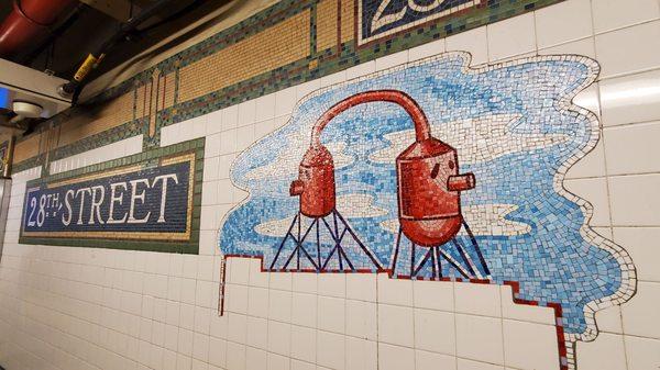 MTA - 28th Street Subway Station - R, W