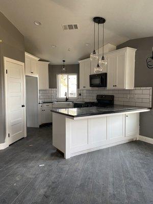 Custom shaker cabinets in Tehachapi.